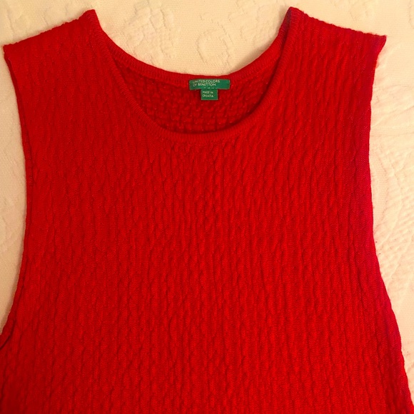 Benetton ♥️ Cute red dress. Classic everywhere ♥️ - Picture 8 of 12